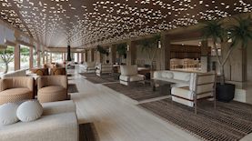 הדמיה מלון דרומה, צילום: עדי עמרני